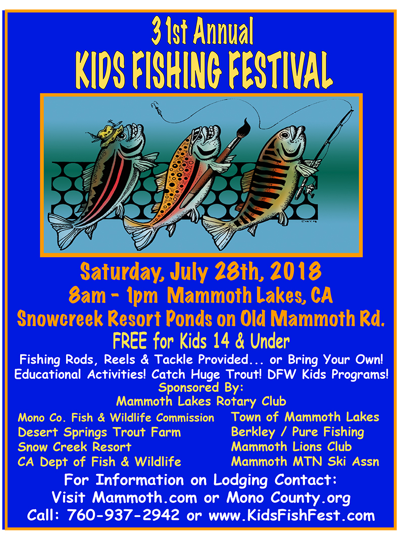 11KidsFishingFest2018poster - Kids Fish Fest